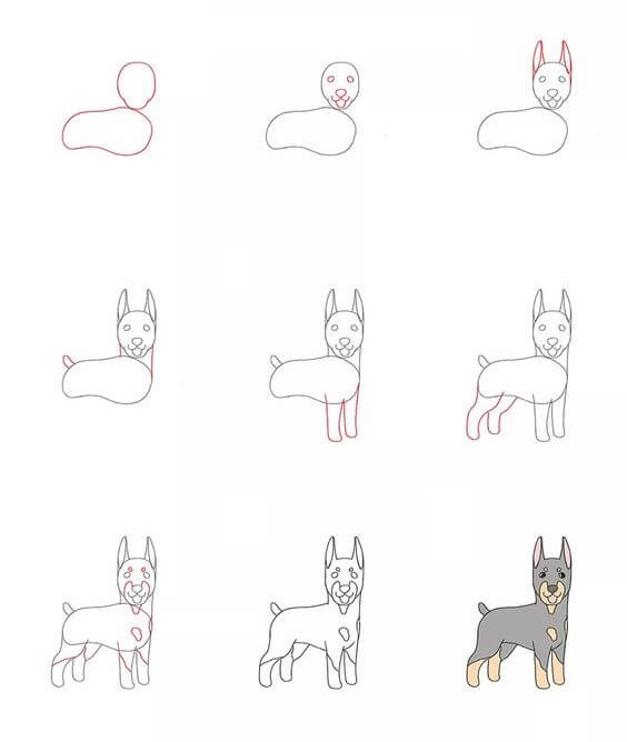Добрый пёс Рисунки