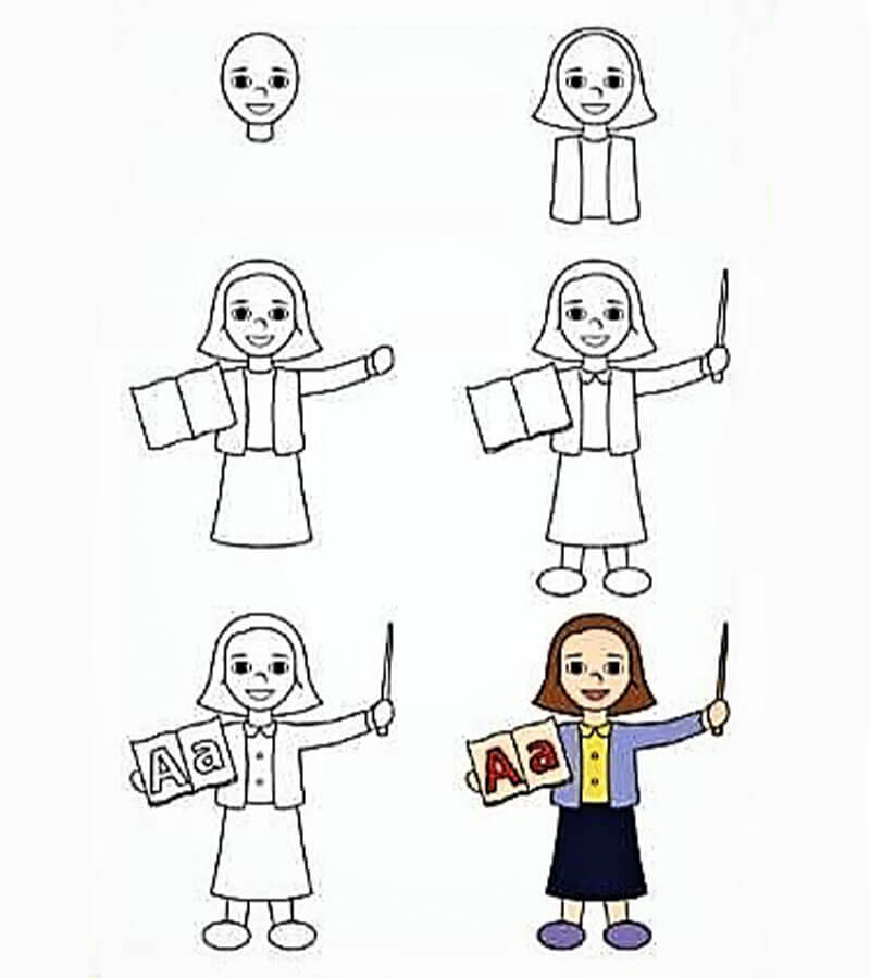 Любимые учителя Рисунки