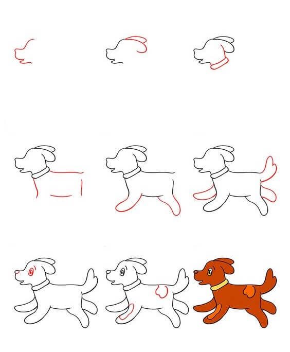 Спящий пёс Рисунки