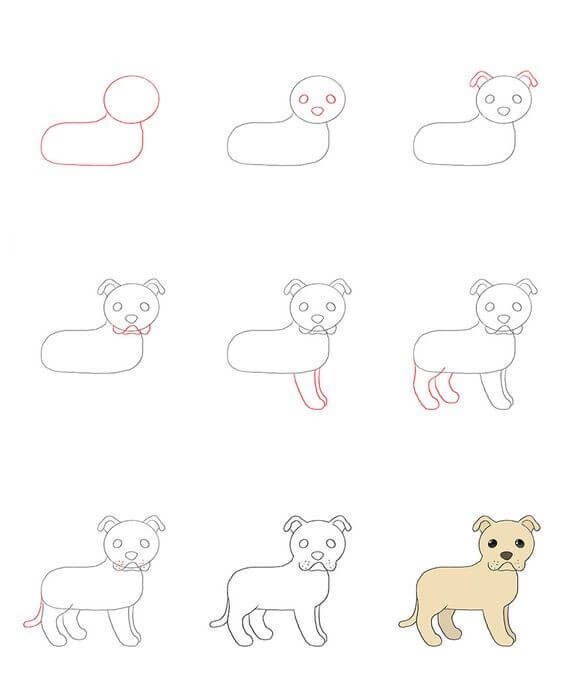 Умный пёс Рисунки