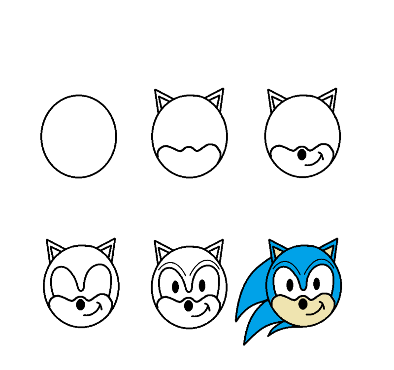 Sonic Рисунки