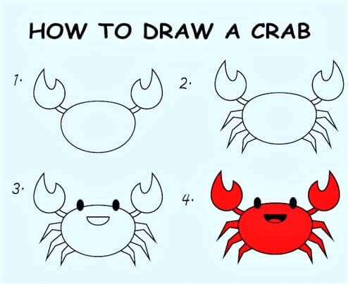Crab Рисунки