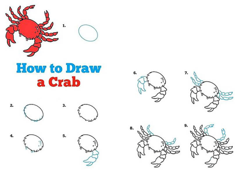 A Simple Crab pисунки