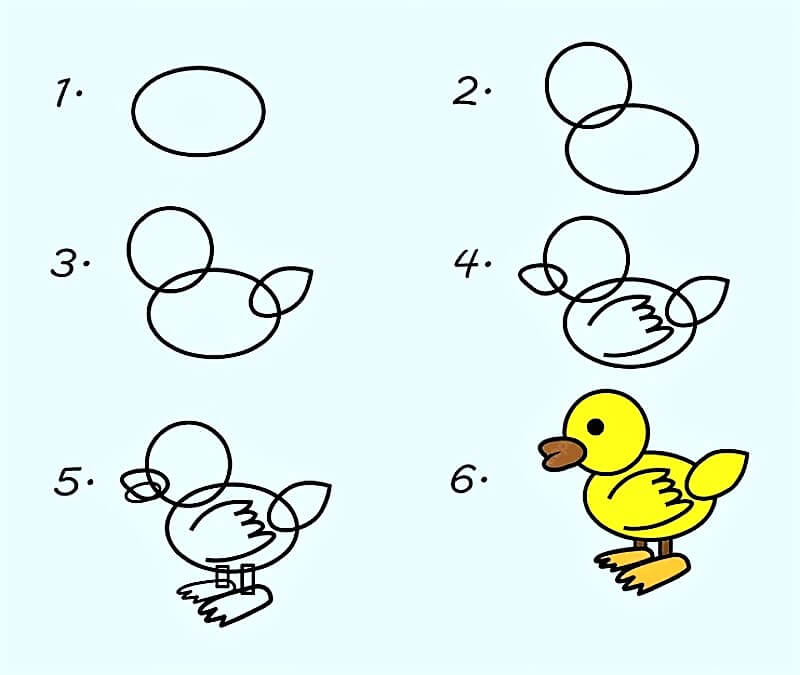 Duck Idea 8 pисунки