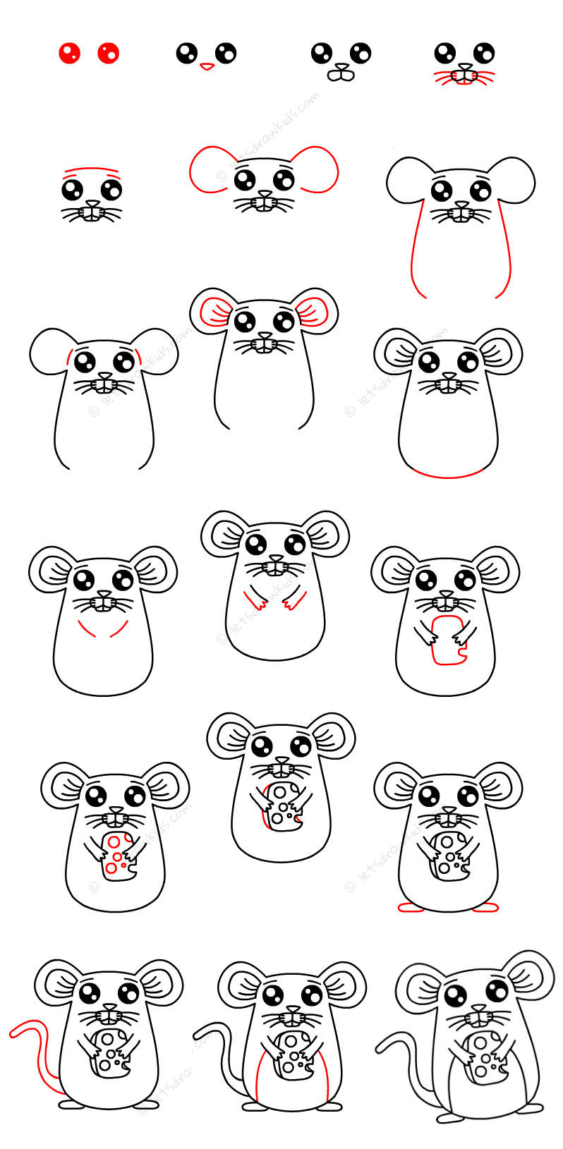 смелая мышь Рисунки