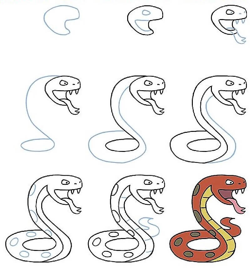 A Poison Snake pисунки