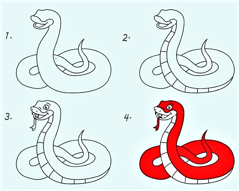 A Snake Idea 19 pисунки