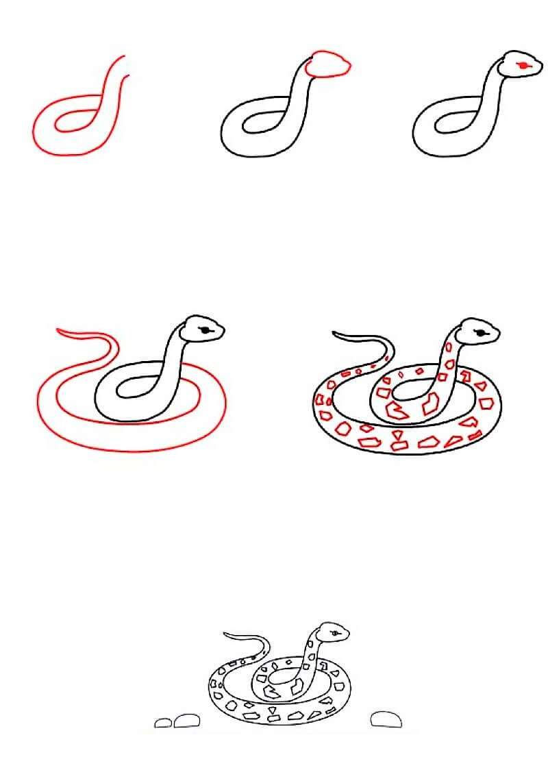 A Snake Idea 21 pисунки