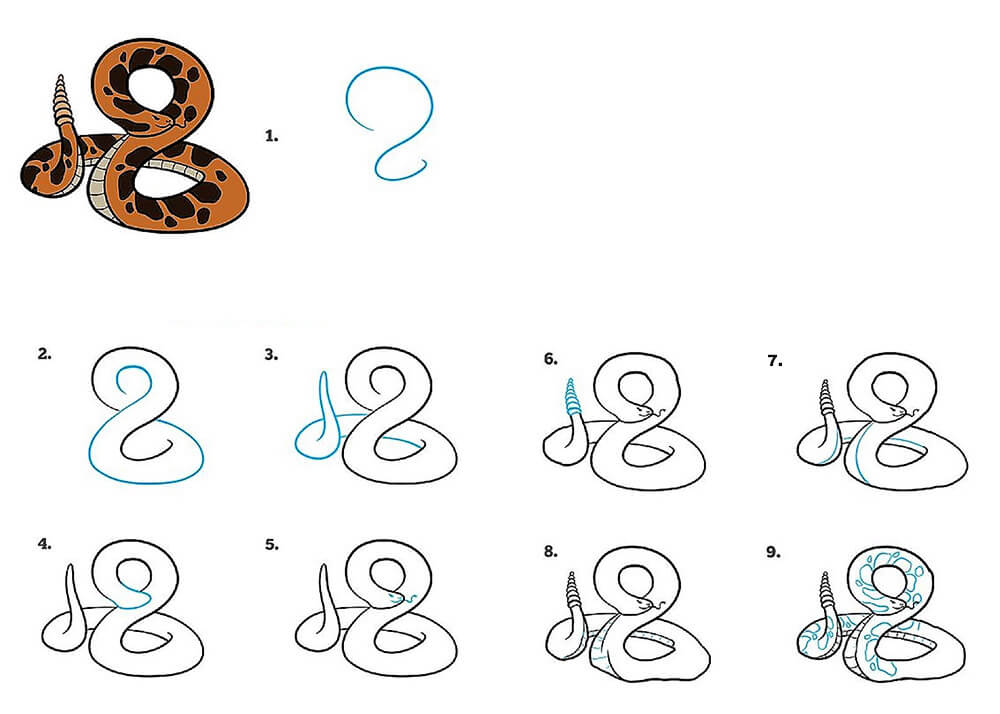 A Snake Idea 22 pисунки