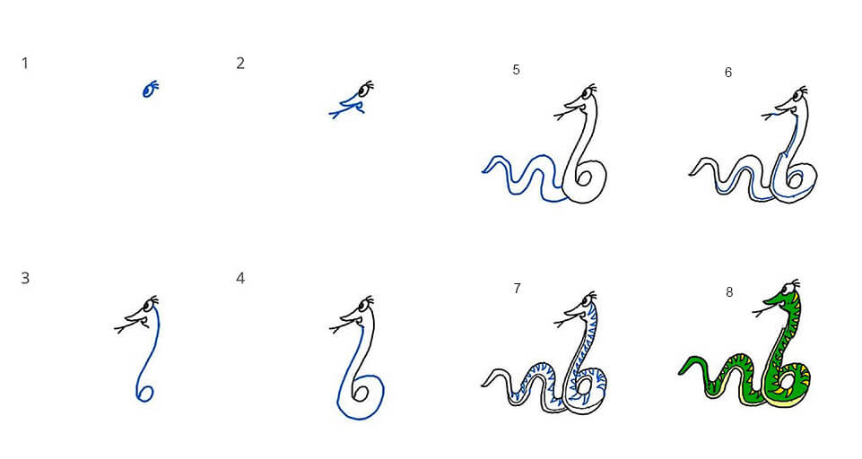 A Snake Idea 9 pисунки