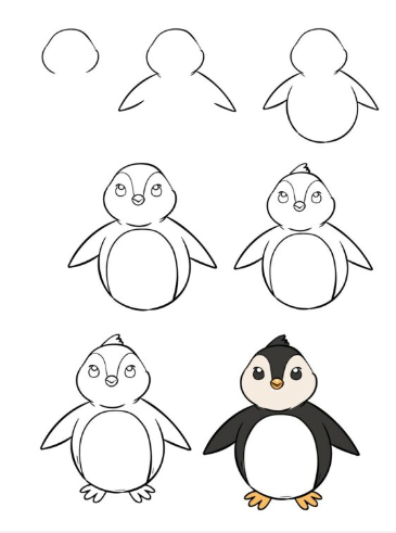 Penguin Рисунки