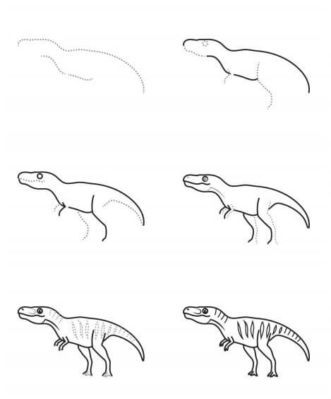 Динозавр доисторический Рисунки