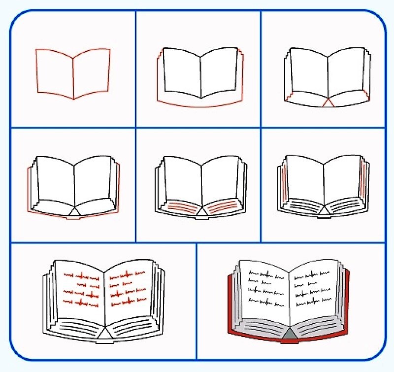 Маленькая книга Рисунки