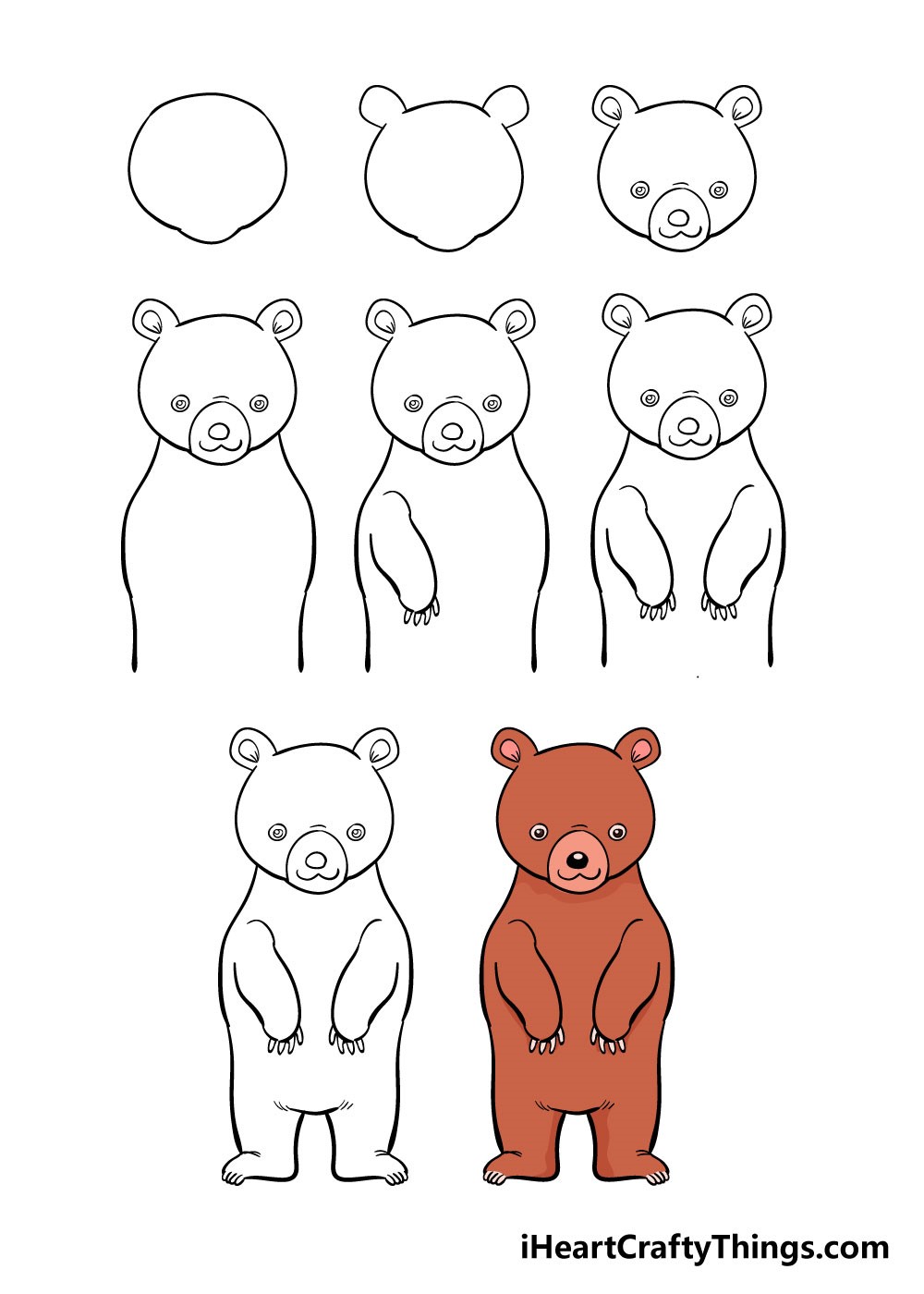 Медведь с мёдом Рисунки