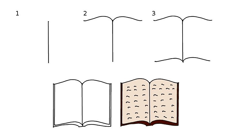 Сказочная книга Рисунки