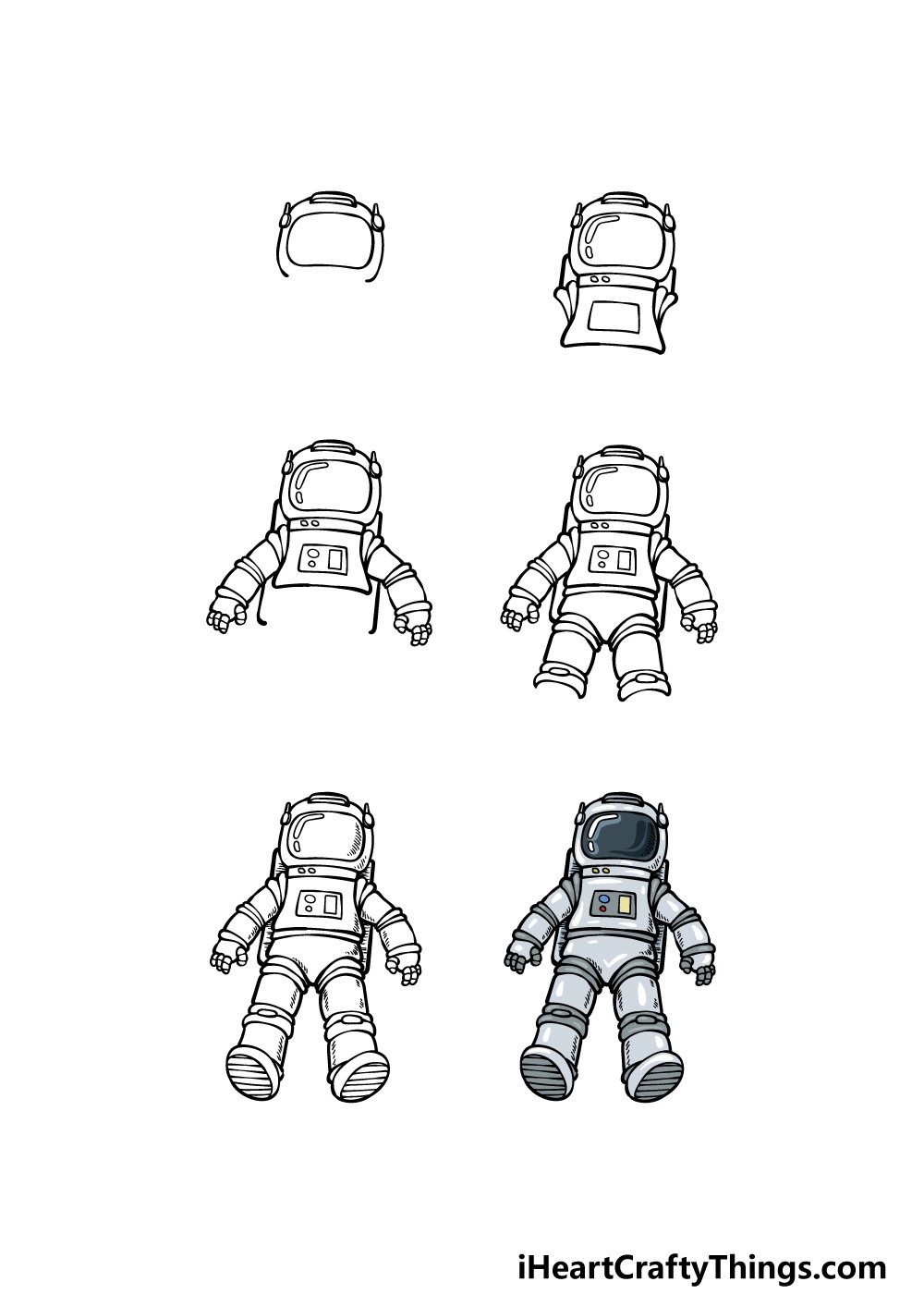 Космонавт и Земля Рисунки